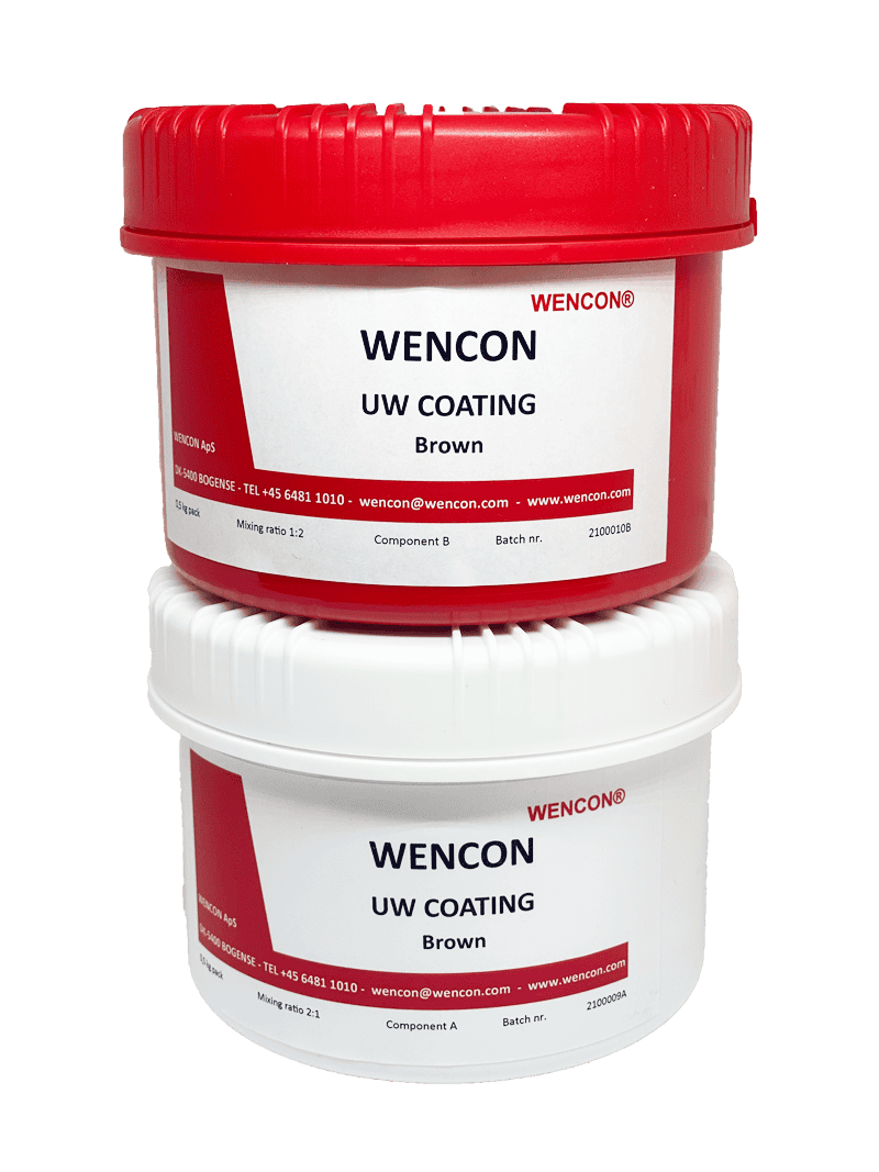 Underwater epoxy coating UW solution from Wencon