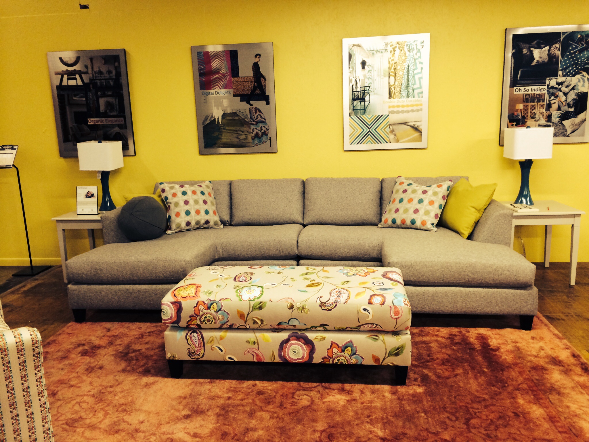 A visit to Norwalk Furniture to explore the spring forecast and color