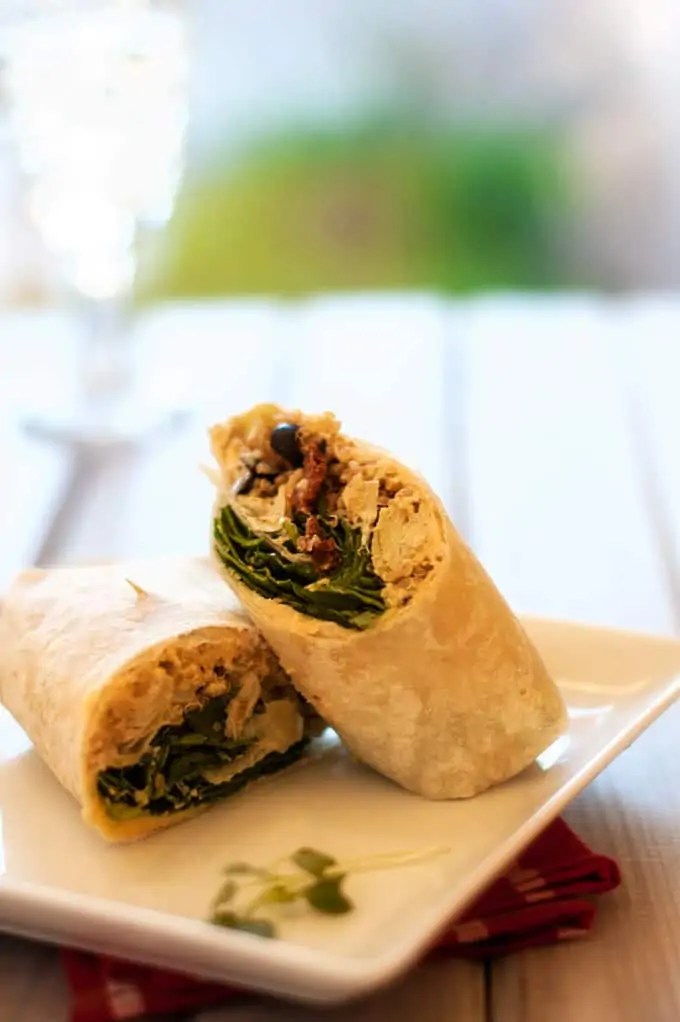 Easy & Delicious Mediterranean Quinoa Wraps Wendy Polisi