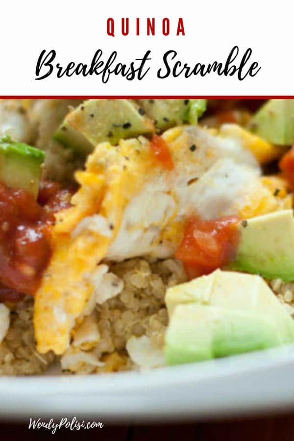 10Minute Quinoa Breakfast Scramble