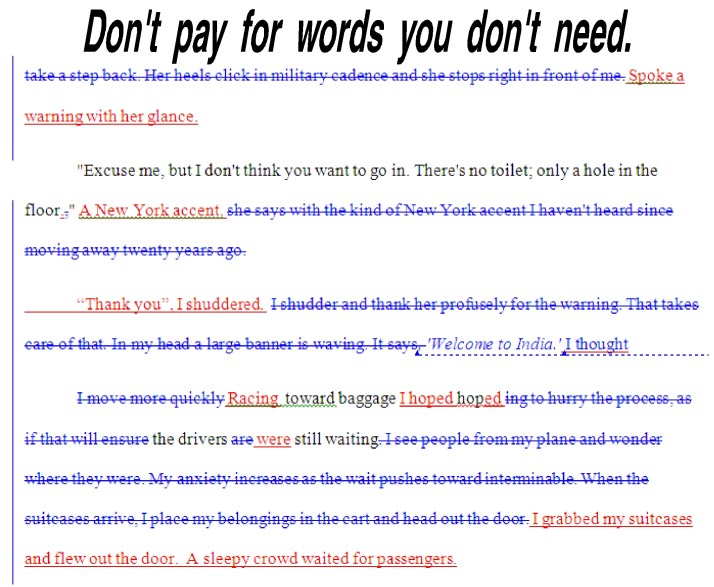 flowery language Wendy Reis Editing (Blog)