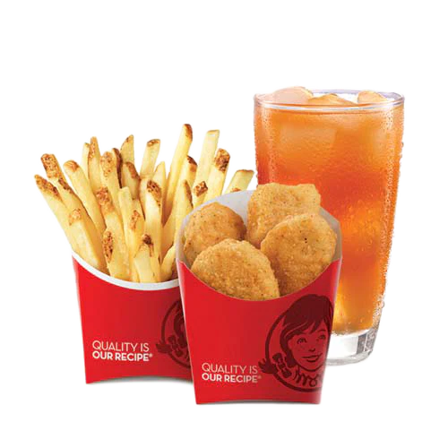 6pc Chicken Nuggets With Fries Wendy's Philippines