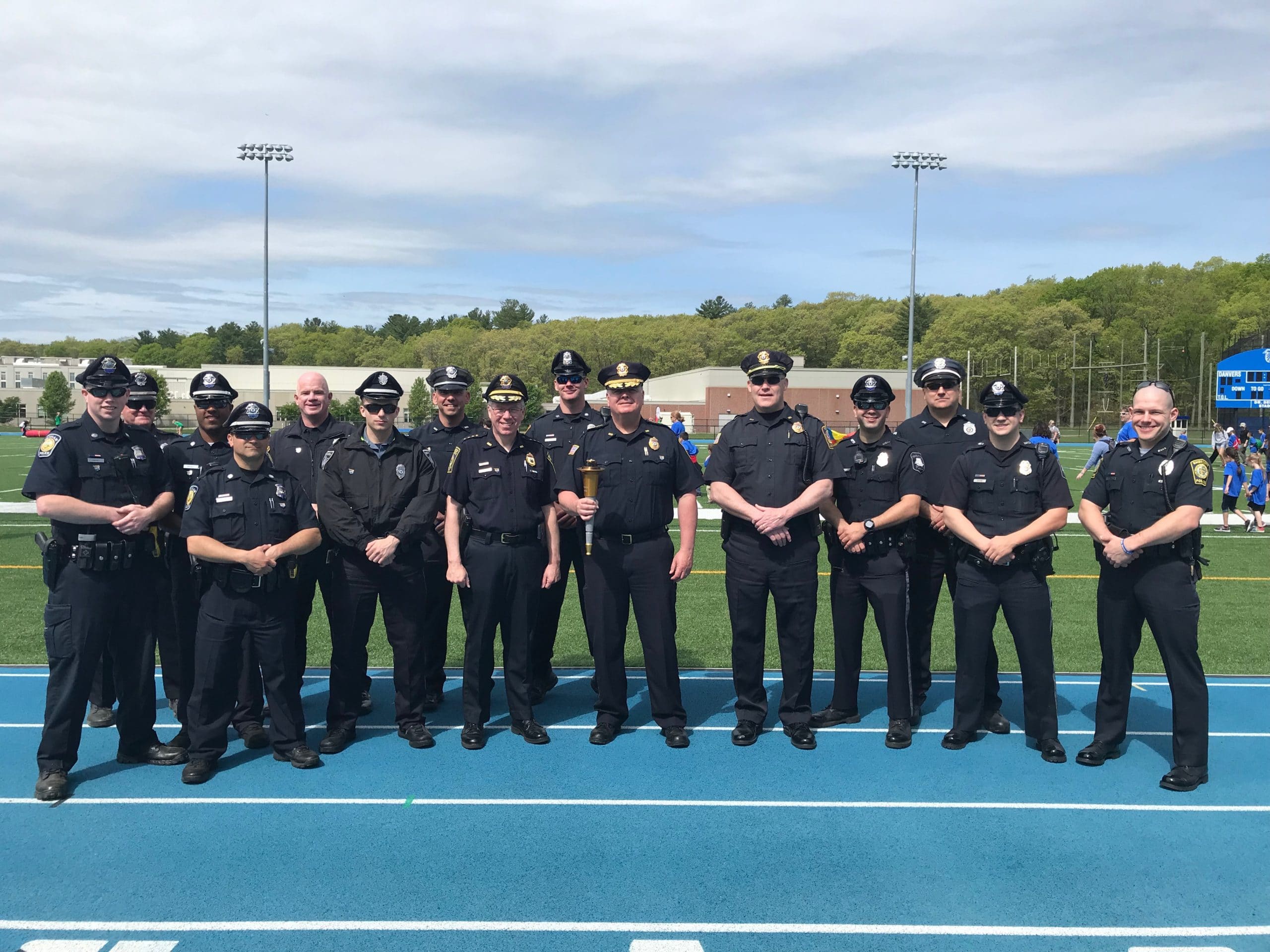 Wenham Police Participate in Special Olympics School Day Events