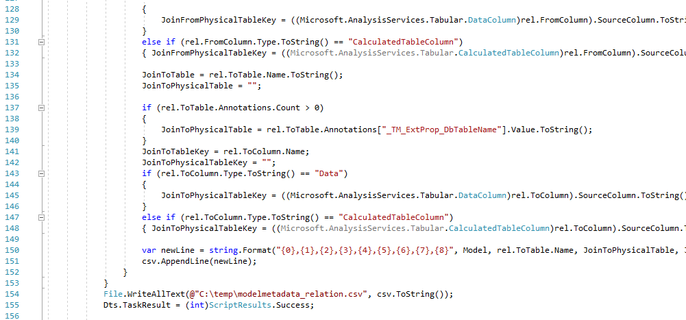 Extract Relationships from Tabular Models through C Wenlei Cao Wenlei's Tech Blog