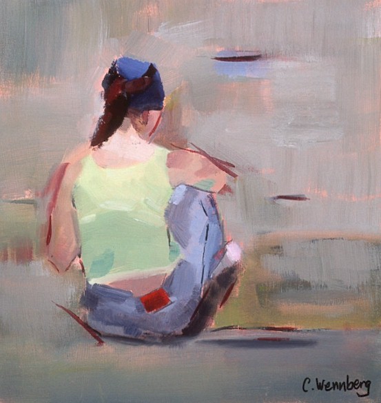Acrylic & Oil Figures Wennberg Studio The Paintings of Coralea