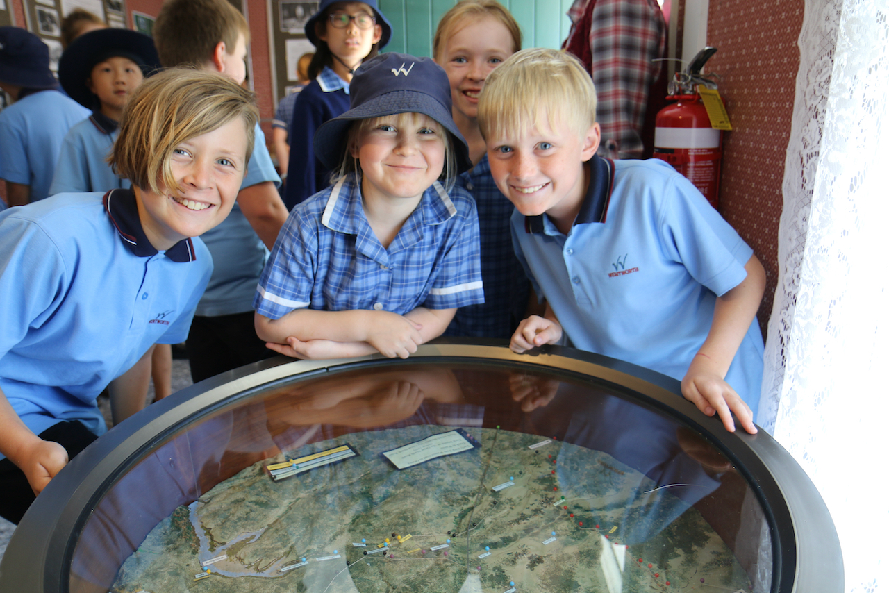 Students enjoy exploring early New Zealand living
