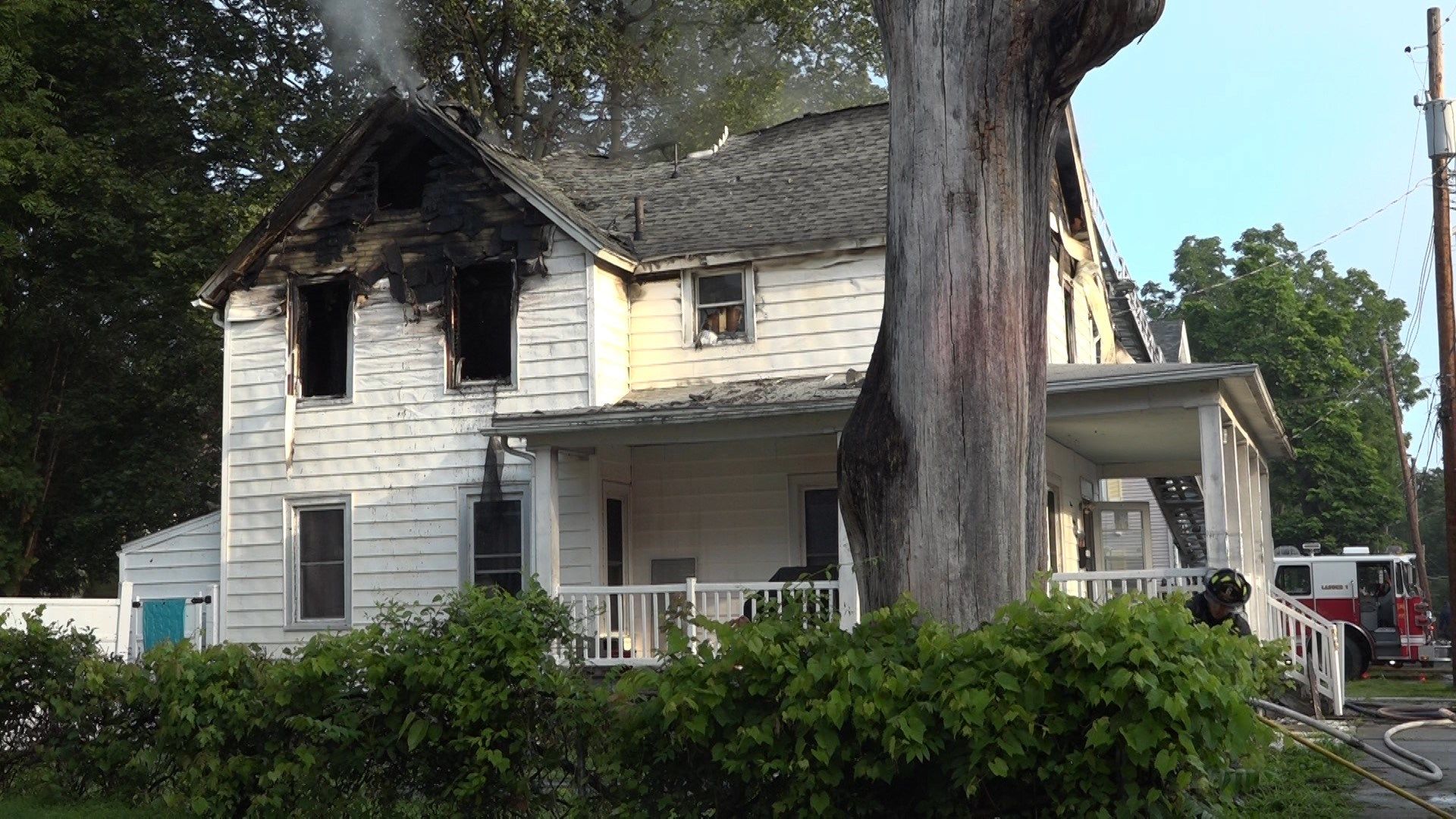 Multiple fire crews respond to house fire in Elmira WENY News