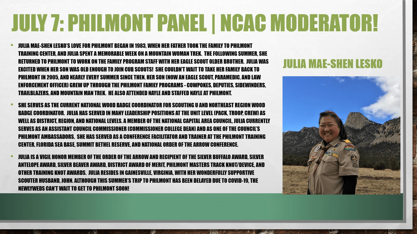 Philmont Fires, the Center, the highest peaks and longest treks