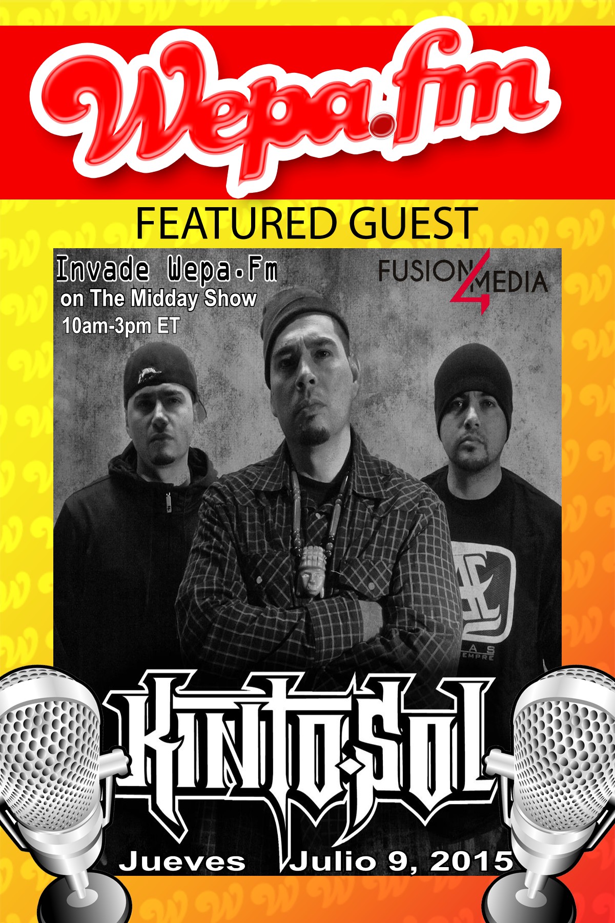 Kinto Sol Interview Wepa.fm jojeda