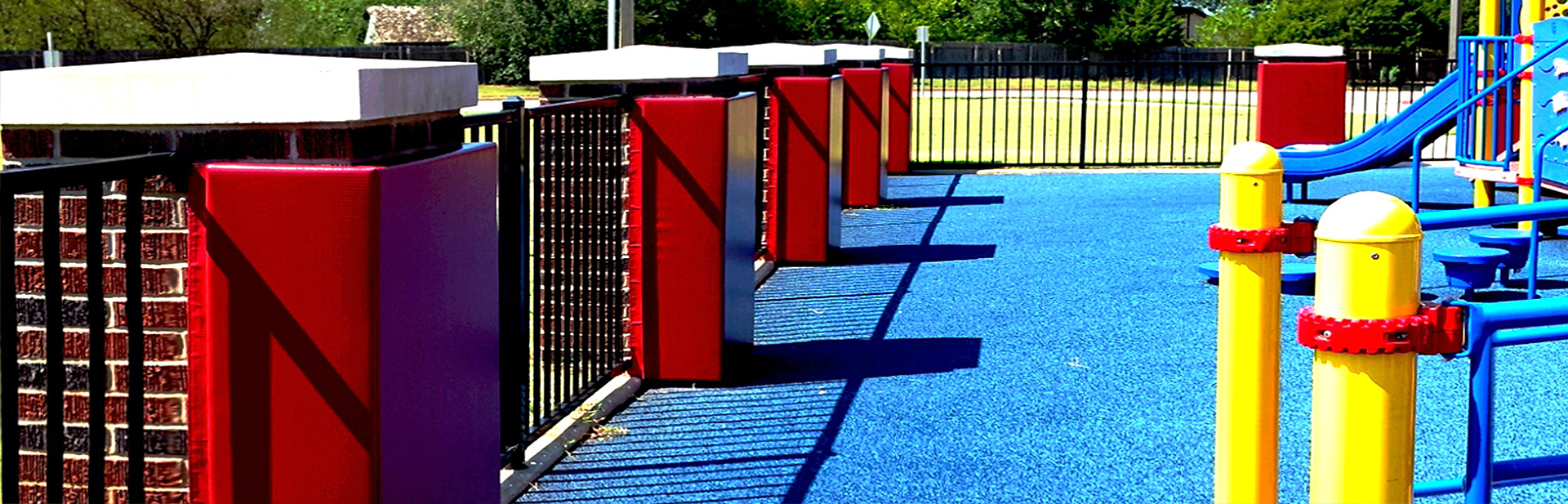 Custom Pole Padding Safety Padding Playground Pads We Pad It