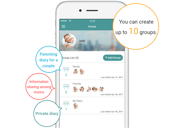 Wepage - A closed SNS app to share your special contents and schedules