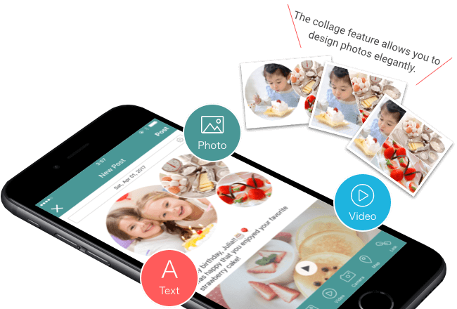 Wepage - A closed SNS app to share your special contents and schedules