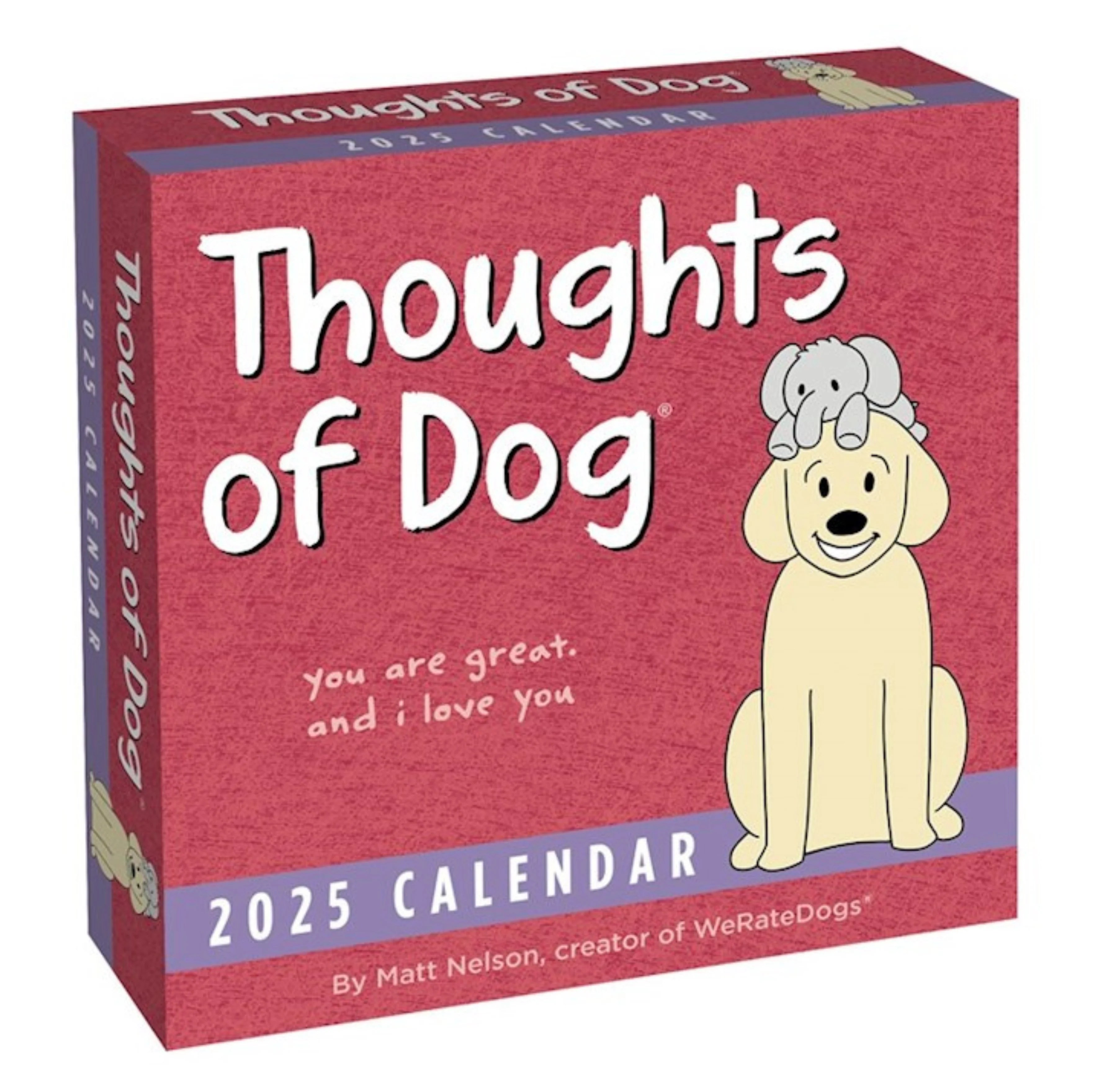 Thoughts of Dog 2025 DaytoDay Calendar WeRateDogs