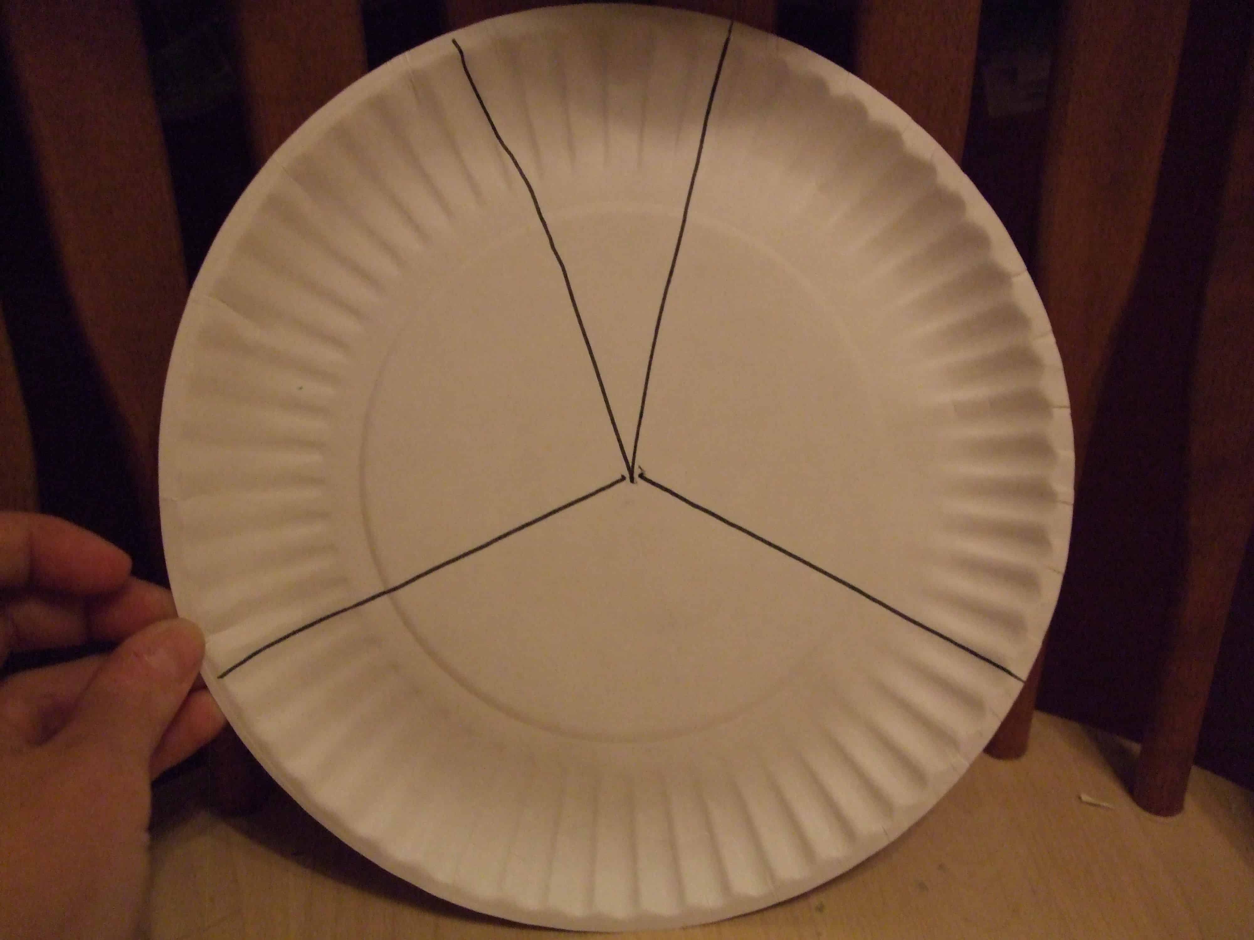 Paper plates, Mini diorama, Habitat diorama