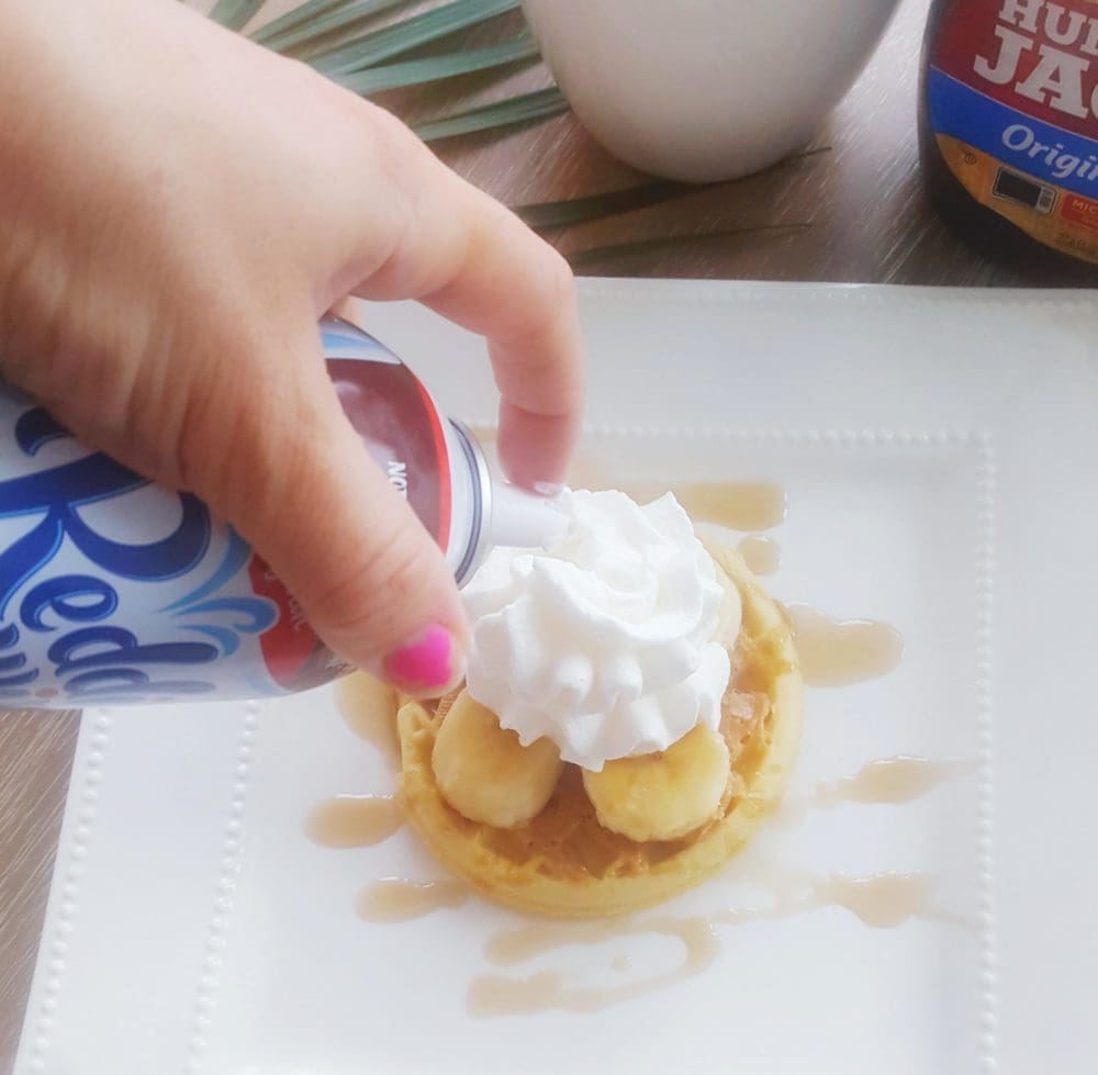 Tasty and Sweet Waffle Bar Anniversary Breakfast » We're The Joneses