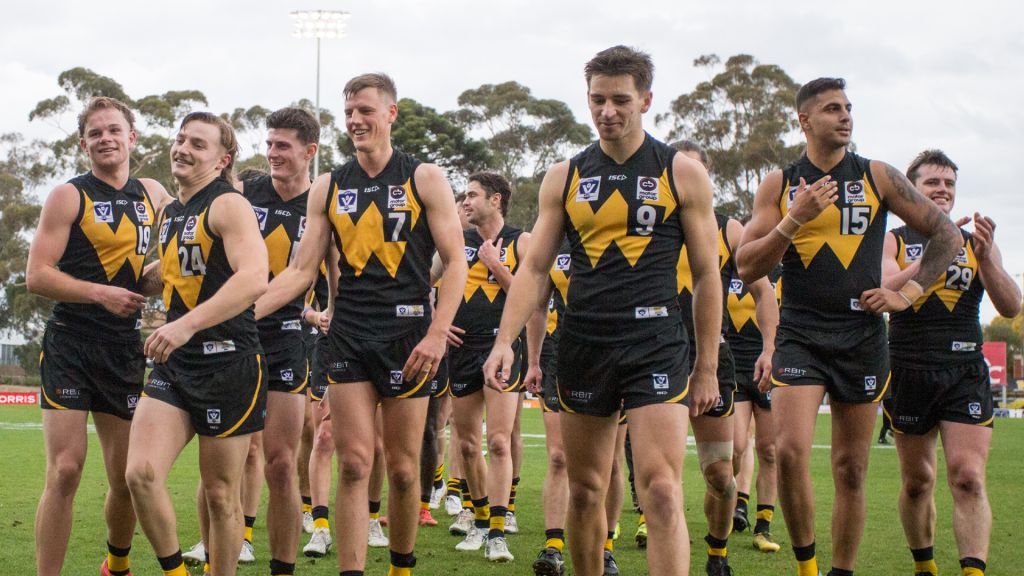 Werribee Football Club Werribee shines against Geelong in Saturday sun