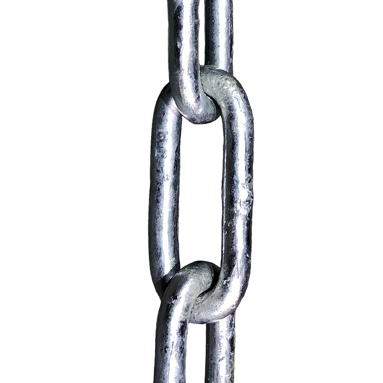 3/8 inch ProCraft Galvanized Grade 70 Long Link Mooring Chain Wesco