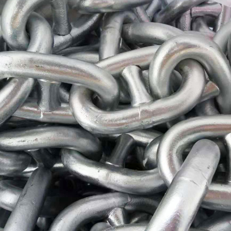 2 inch G2 Galvanized Stud Link Anchor Chain x 90 feet Wesco Industries