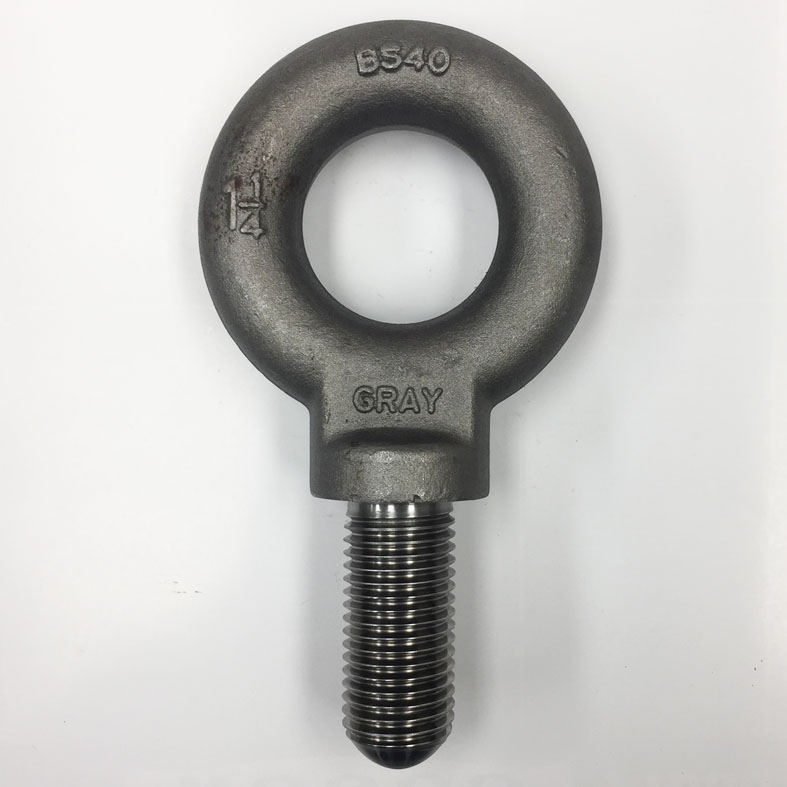 11/4x3 inch Gray Shoulder Machinery Eye Bolts Wesco Industries