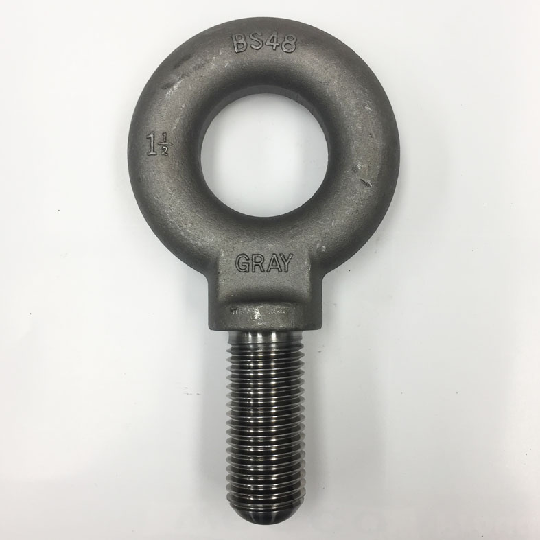 11/2x31/2 inch Gray Shoulder Machinery Eye Bolts Wesco Industries