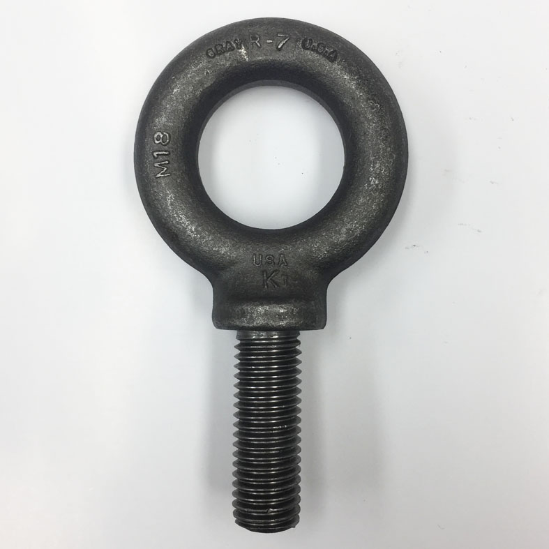 18mm Gray Metric Shoulder Machinery Eye Bolts Wesco Industries