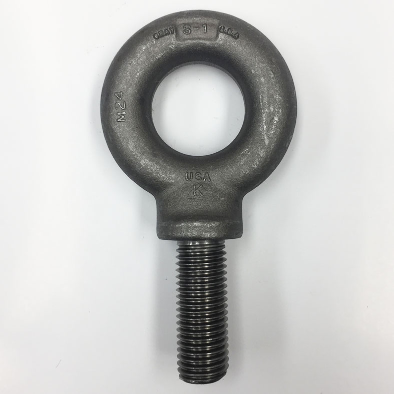 24mm Gray Metric Shoulder Machinery Eye Bolts Wesco Industries