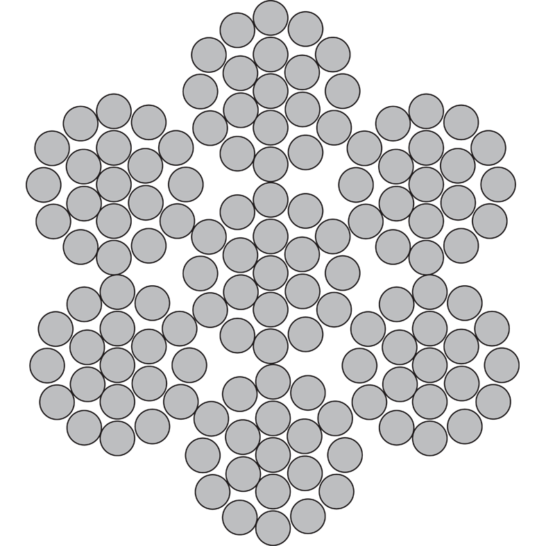 5/16 inch 7x19 Galvanized Aircraft Cable Wesco Industries