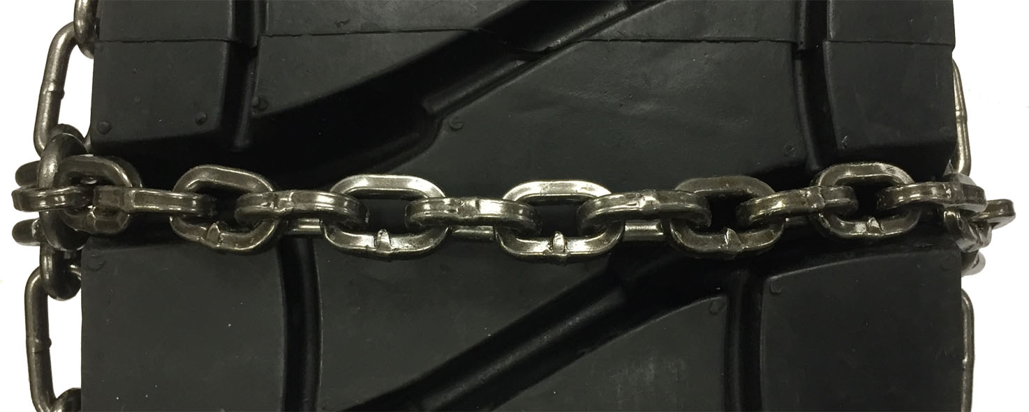 SQC295 Square Alloy Skid Steer Chains with Cams Wesco Industries