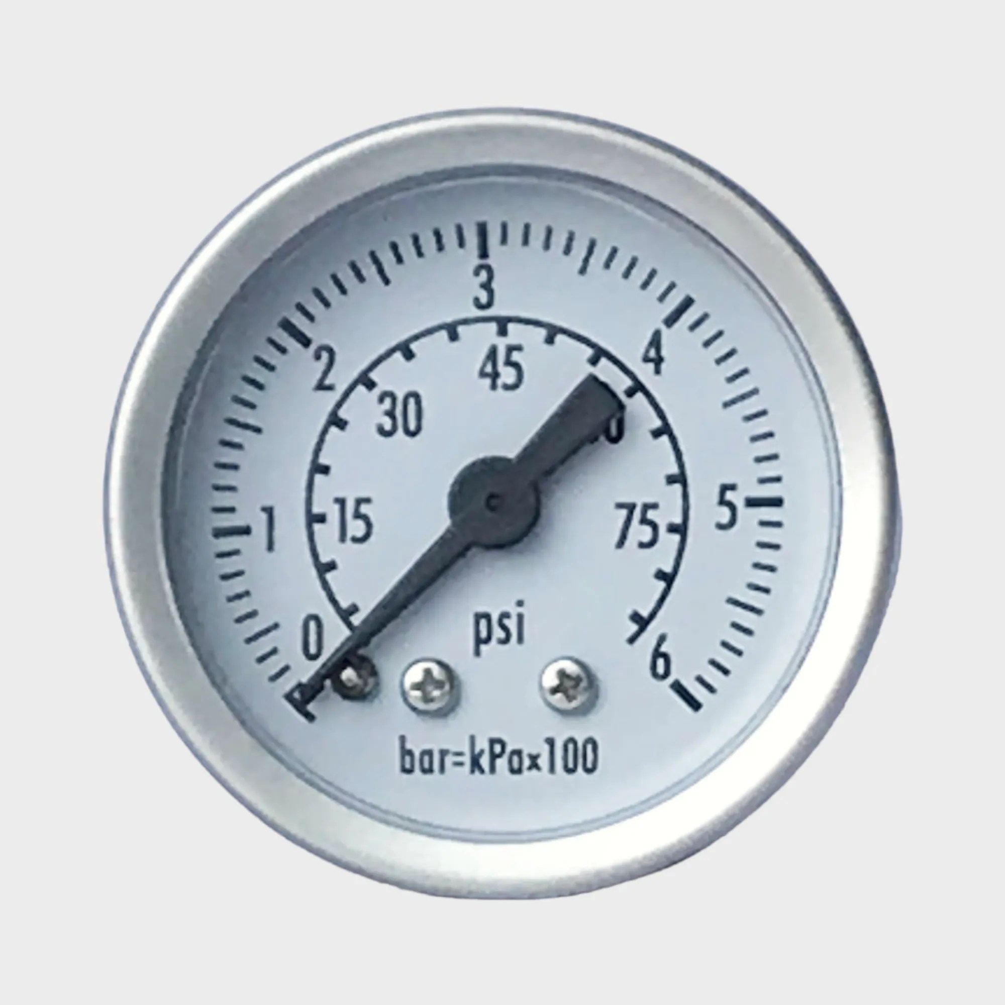Pressure Gauge 6 bar For Liquid and Gas WESEN