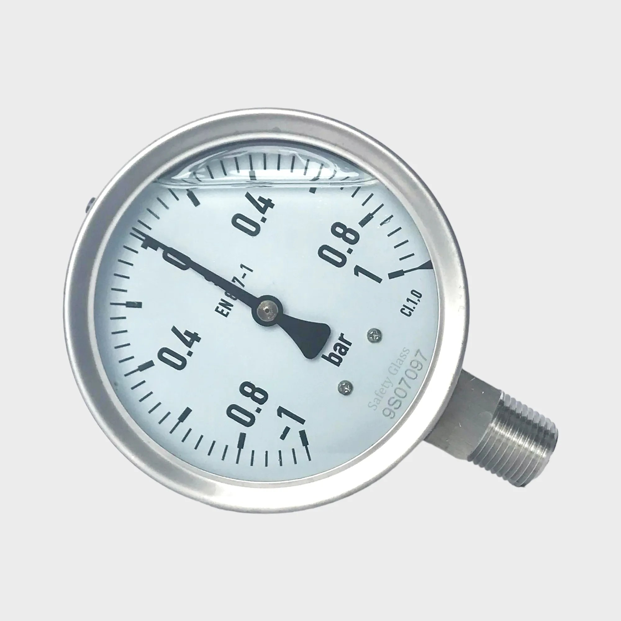 Gas Pressure gauge 4 Inch Dial WESEN