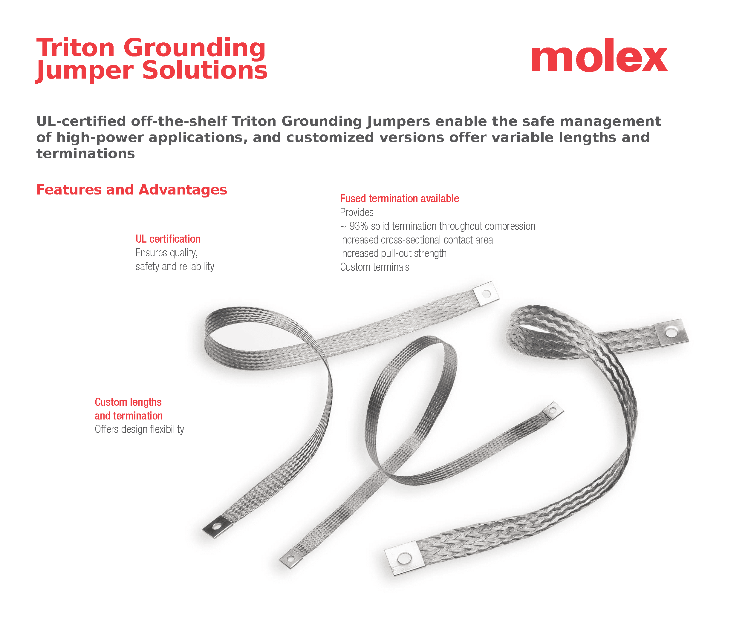 Triton Grounding Jumper Solutions by Molex Wesgarde