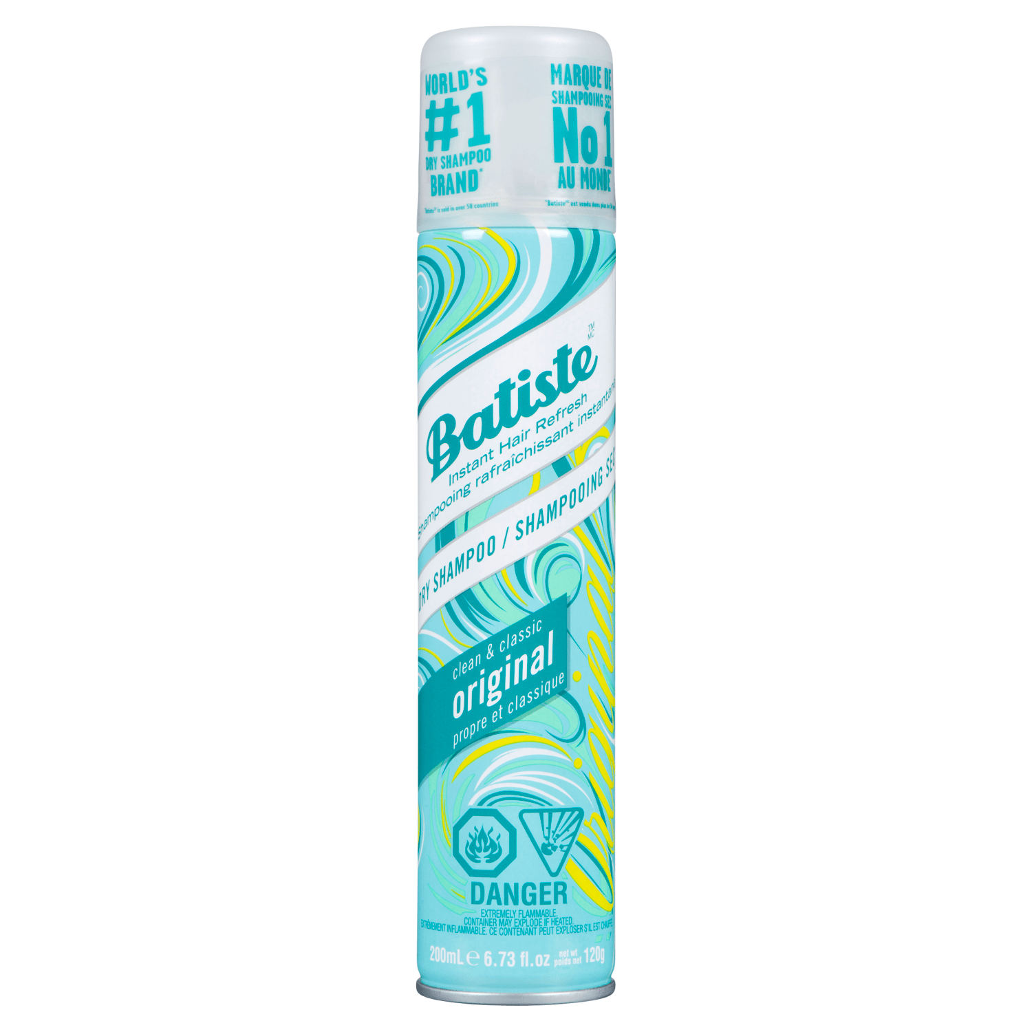 Batiste Dry Shampoo Clean & Classic Original 200 ml WeShine.ca