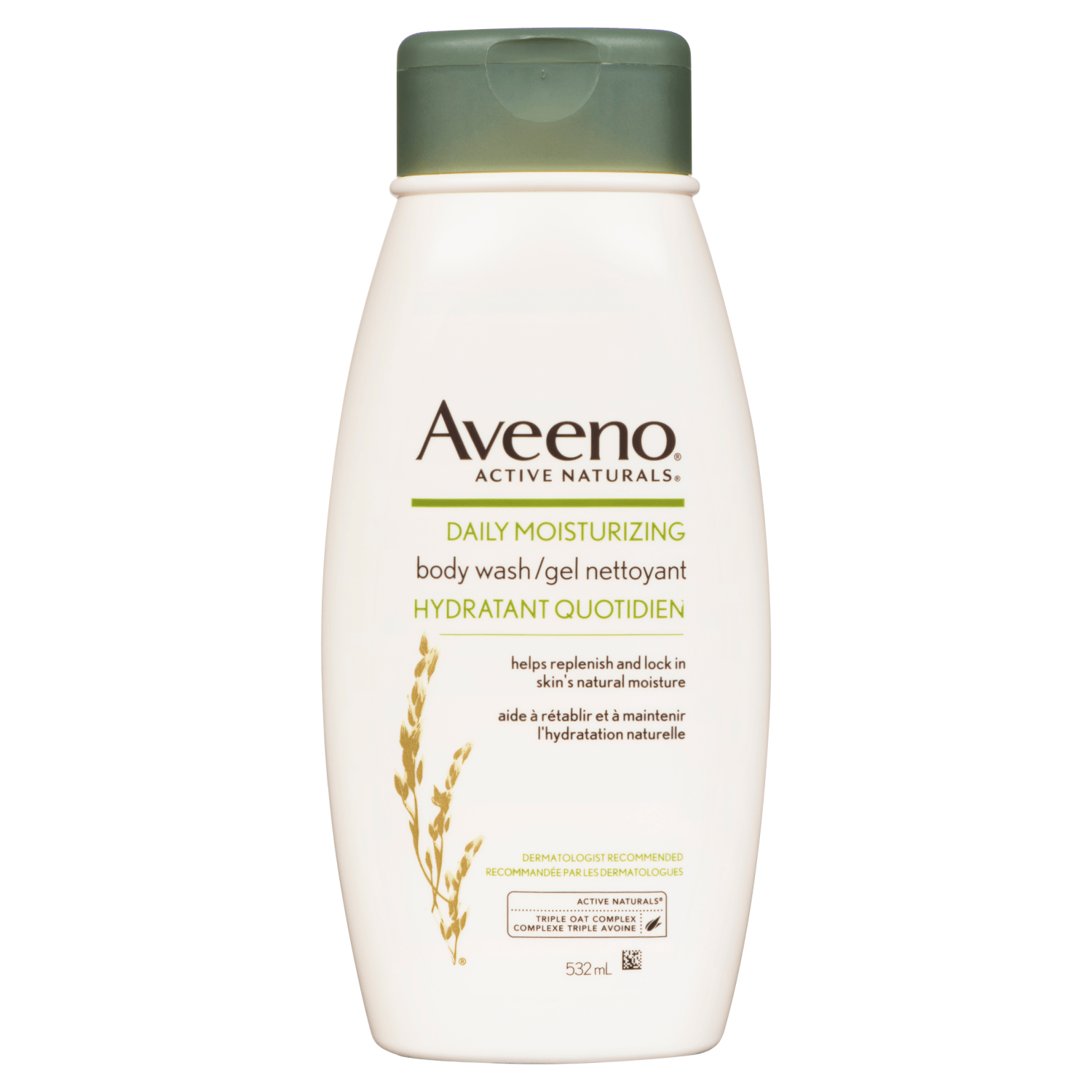Aveeno Active Naturals Daily Moisturizing Body Wash, 532 ml WeShine
