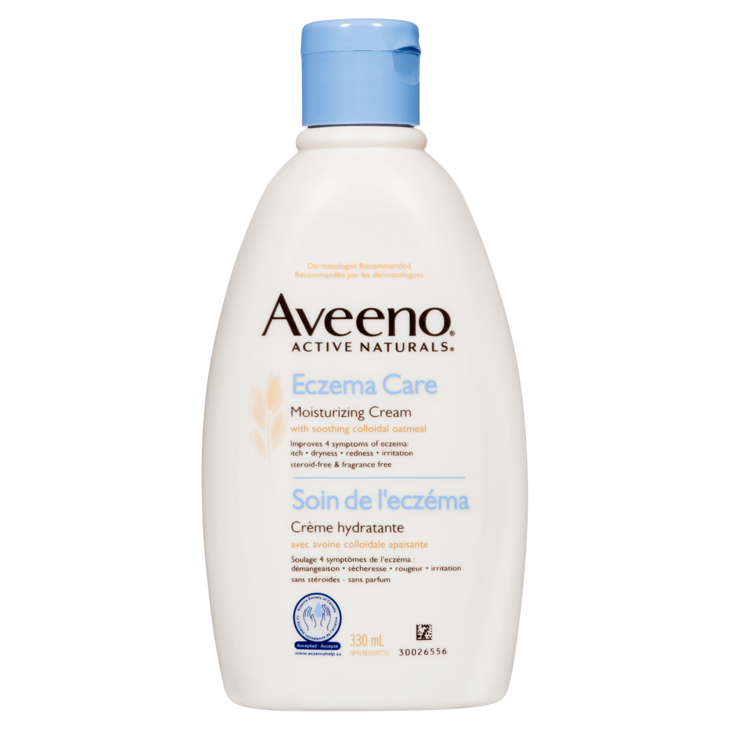 Aveeno Active Naturals Eczema Care Moisturizing Cream, 330 ml WeShine