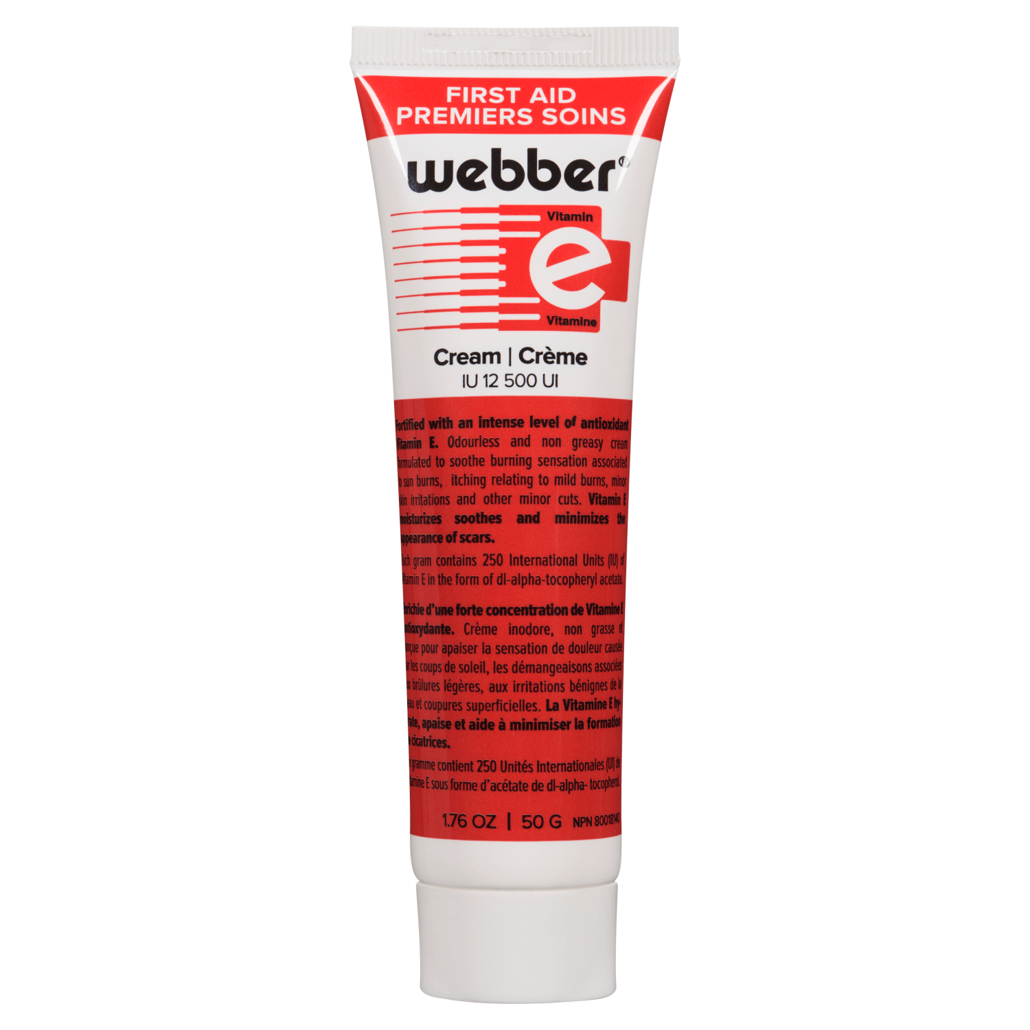 ber First Aid Cream Vitamin E 12 500 IU, 50 g WeShine.ca Health