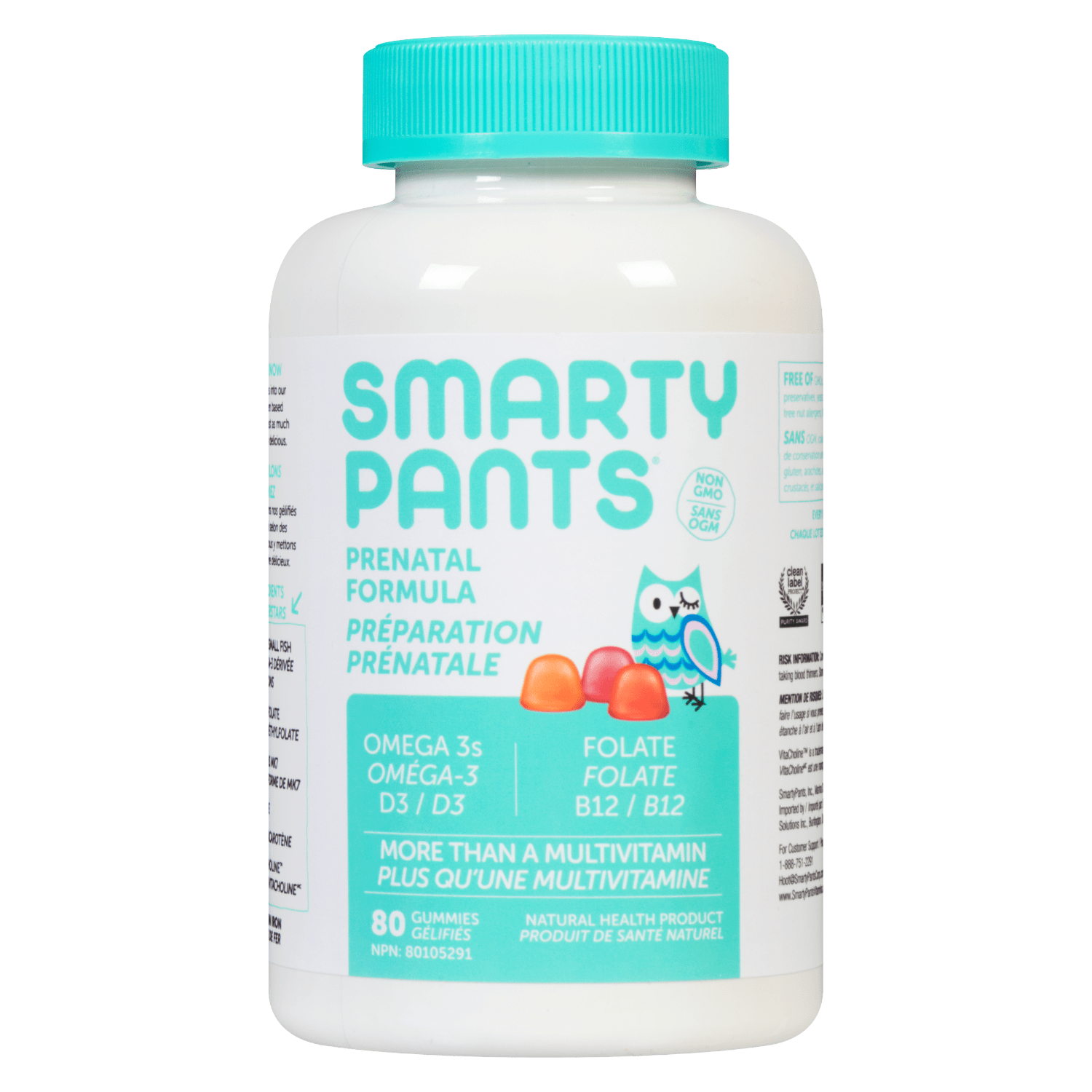 Smarty Pants Kids Complete Multivitamin plus Fiber, 90 Gummies