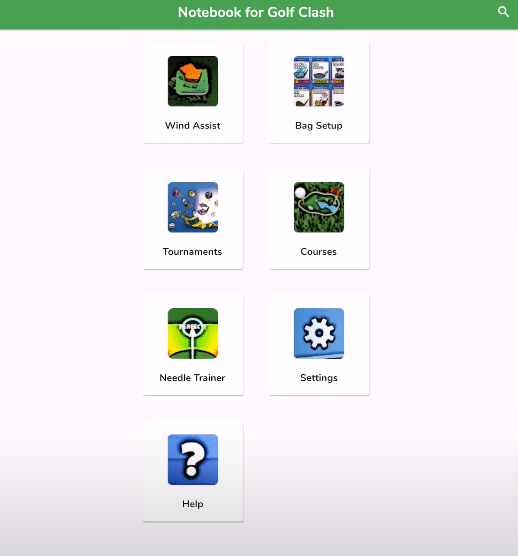 Golf Clash What is Notebook Overlay? West Games