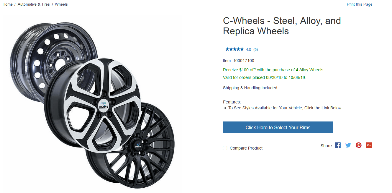 PREVIEW 110 Rebate on BF Goodrich & Michelin Tires & 100 off Rims