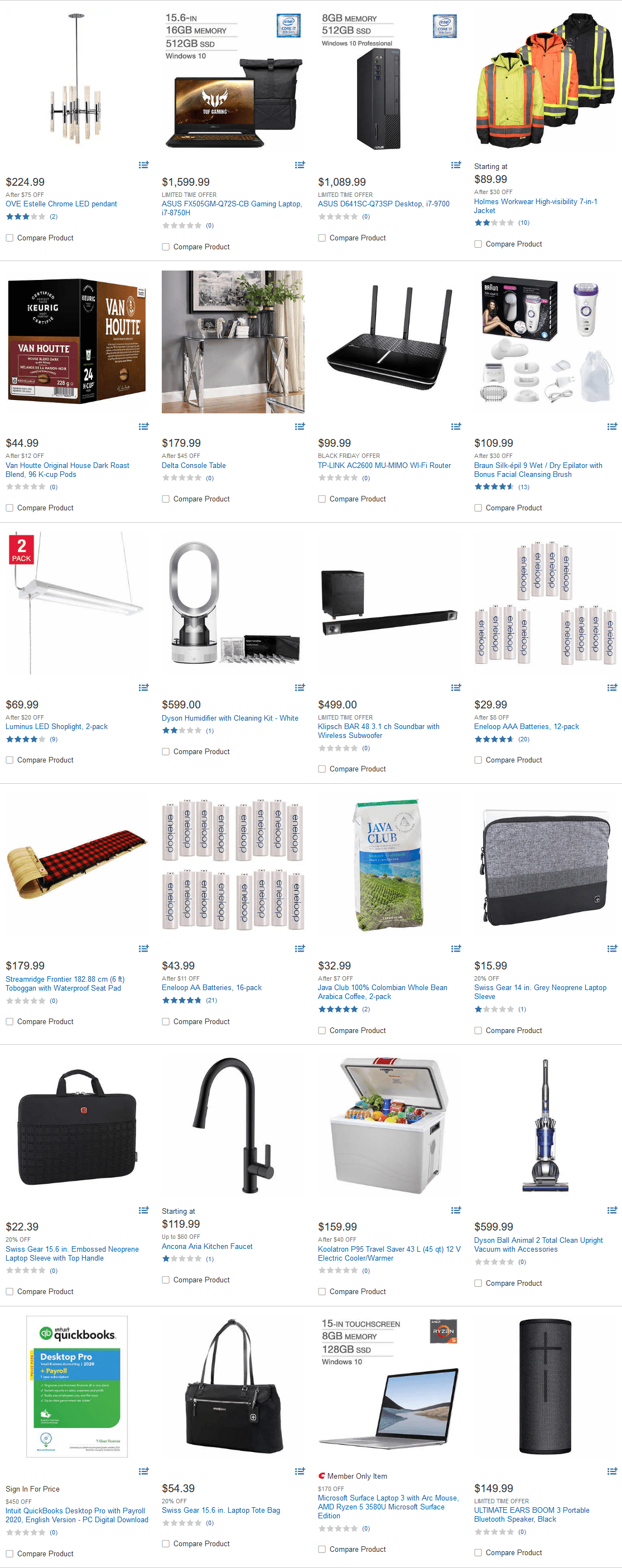 Cyber Monday Event Costco.ca (444 items) & Coupon Stacking Costco West Fan Blog