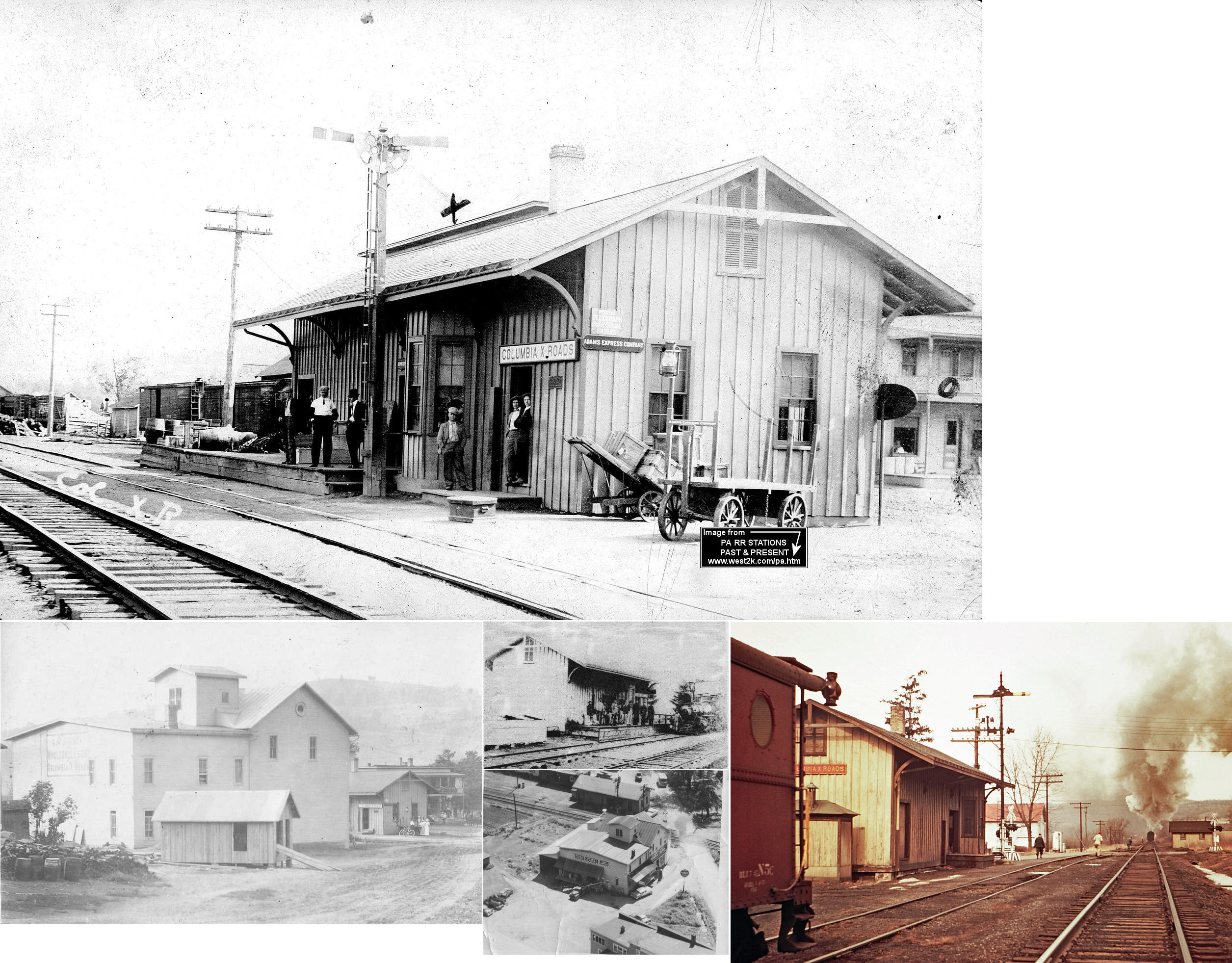 Bradford County Pennsylvania Railroad Stations