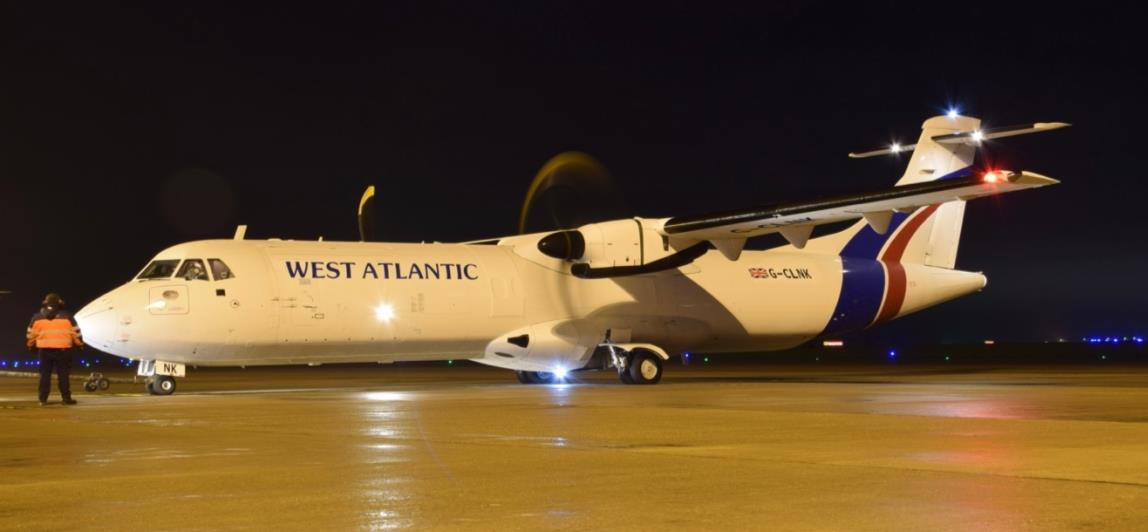 West Atlantic receives the first ATR72F West Atlantic