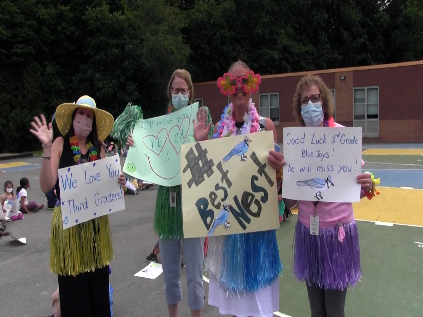 Armstrong Third Grade Send Off Parade Westborough TV
