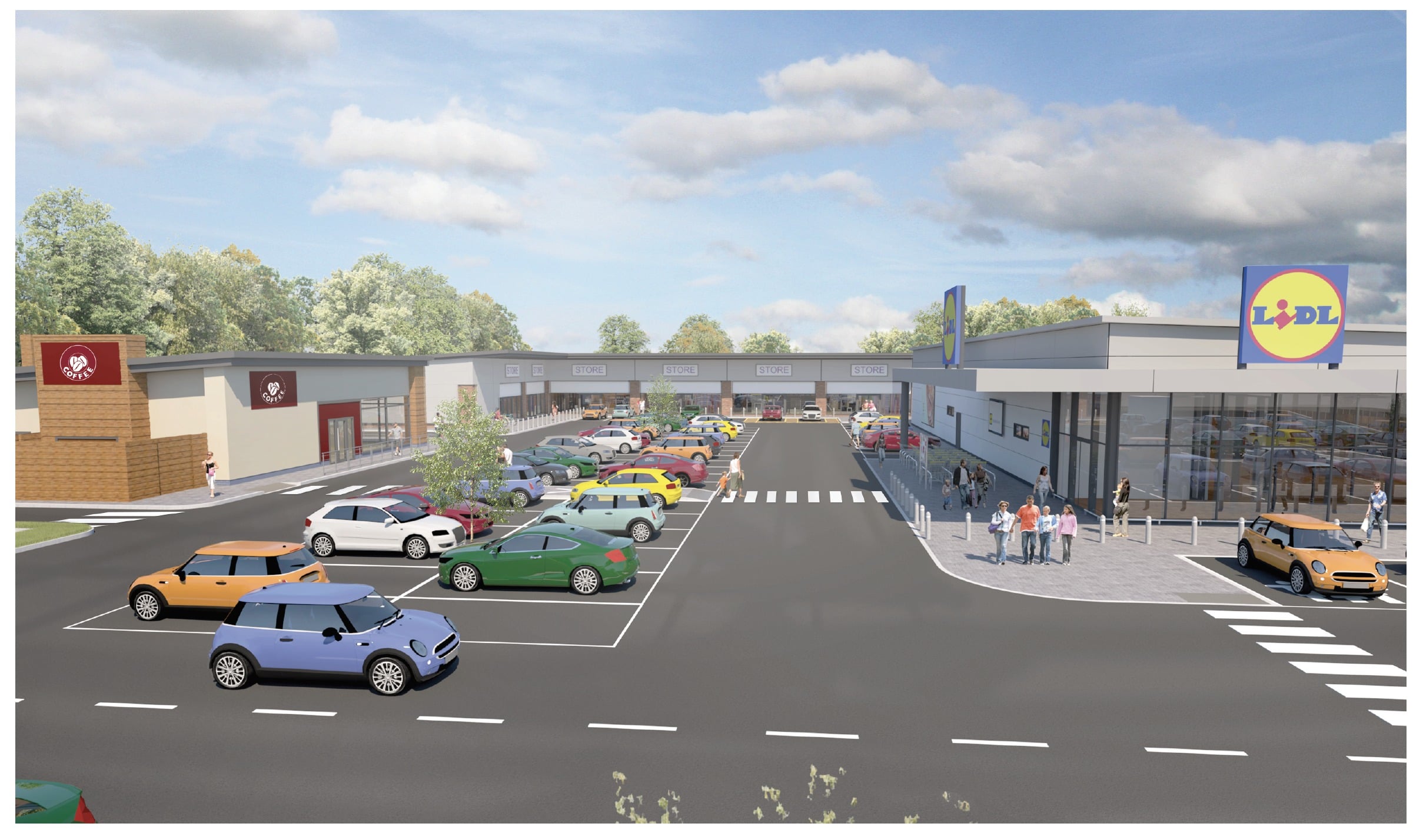 Nottingham's new Lidl development to open in Summer 2020 West