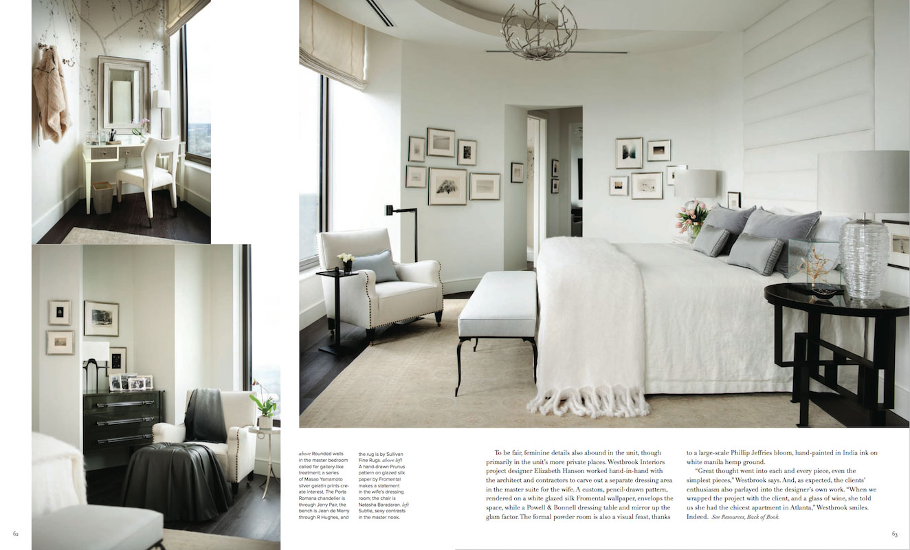 Westbrook Interiors Atlanta Homes & Lifestyles October 2016