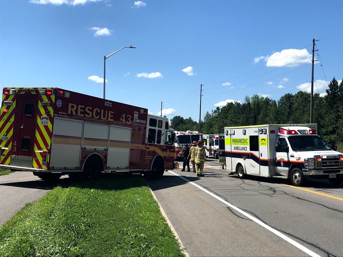 Terry Fox crash sends three to hospital West Carleton Online