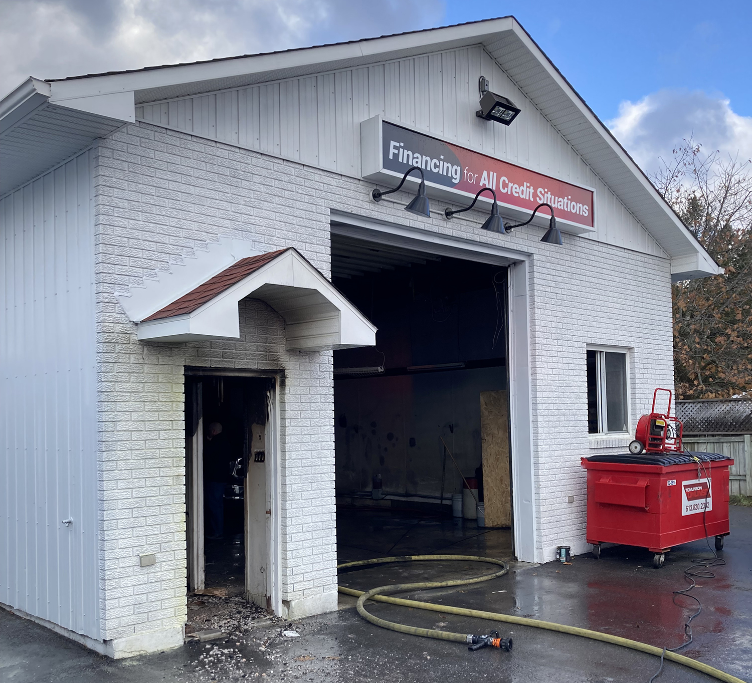 Carp Road dealership suffers garage fire West Carleton Online