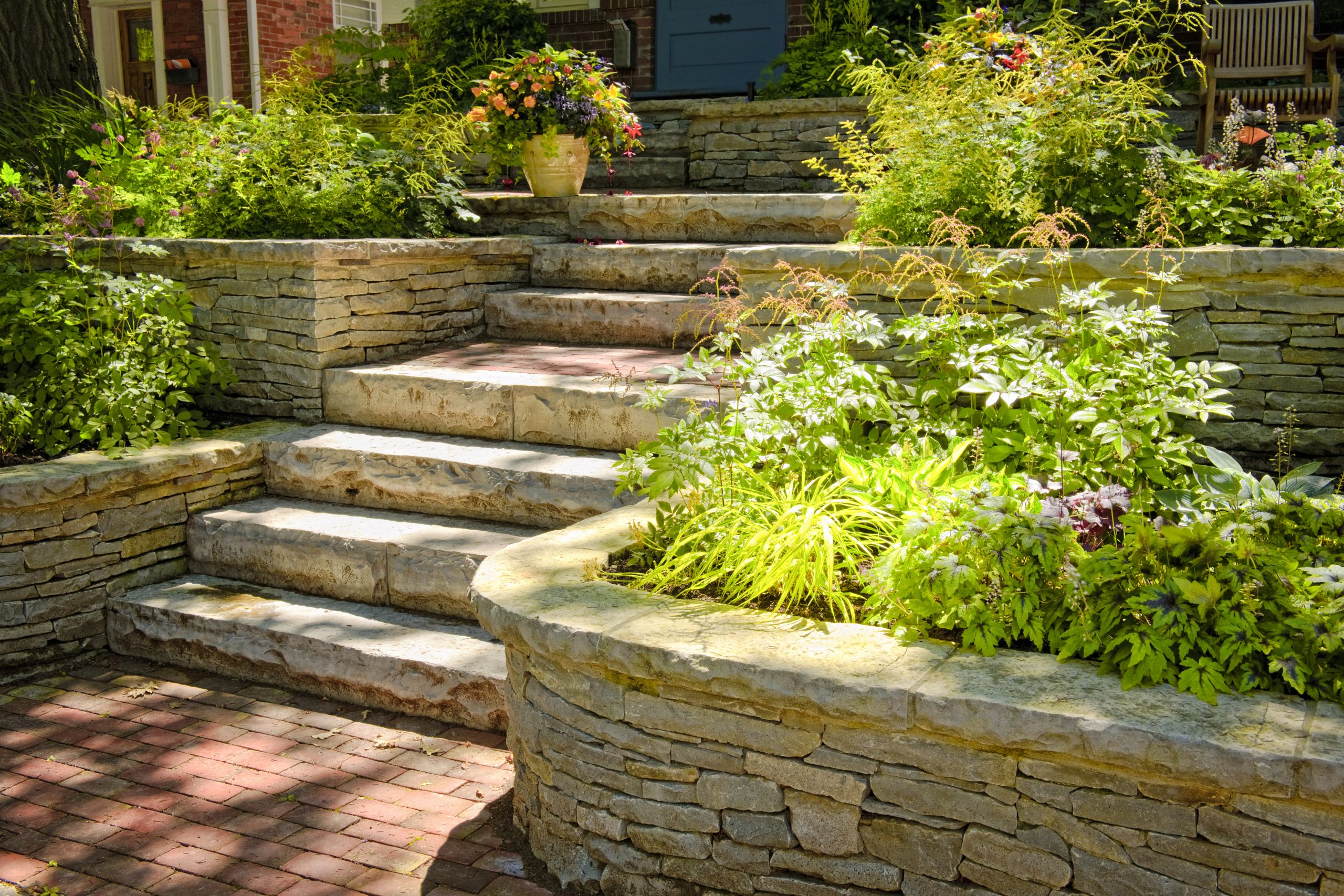 Landscaping company Ponds & Waterfalls Westchester land scaping