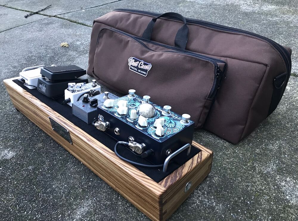 100 Premium Hardwood Mini Pedalboard Pedal Boards