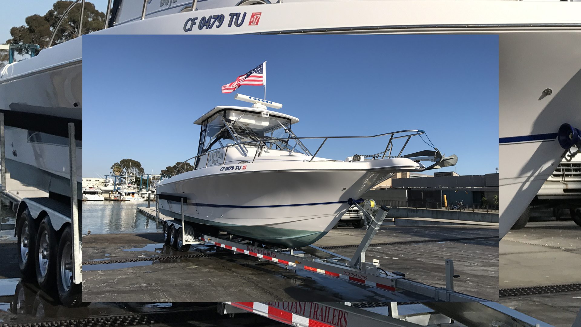 Welded Aluminum Boat Trailers West Coast Trailers