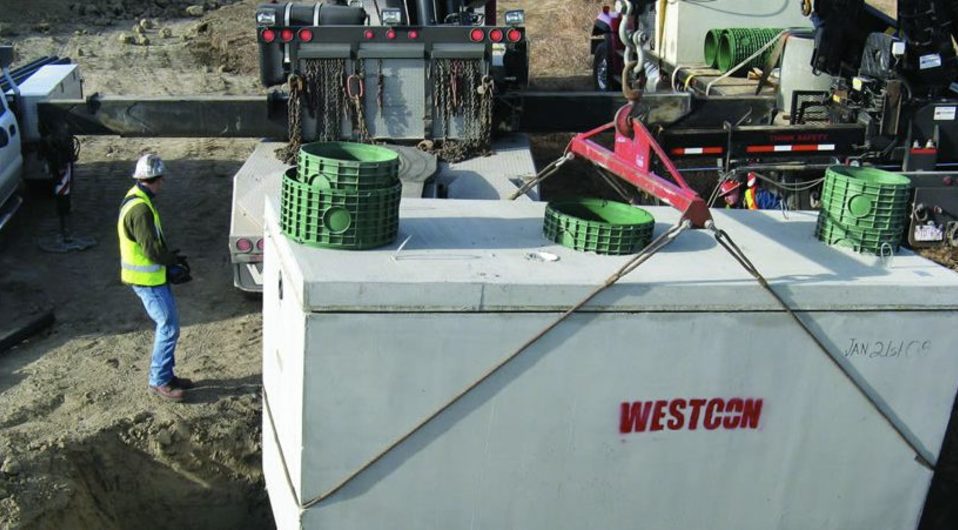 Concrete Septic Tanks Alberta Made In Edmonton & Calgary Westcon